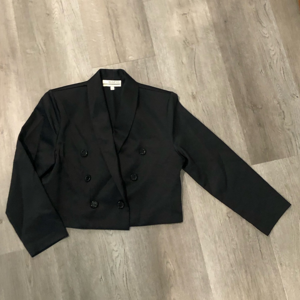 Vintage Cropped Blazer